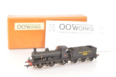 Lot 382 - OO Works OO Gauge SR Steam Locomotive and Tender