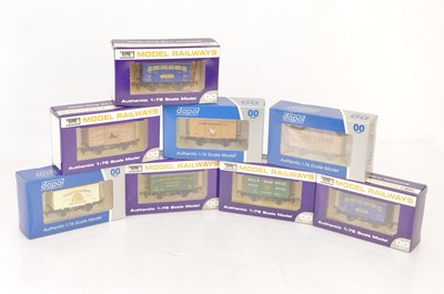 Lot 393 - Dapol Wessex Wagons and Other Special Edition OO Gauge Wagons (8)