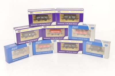 Lot 395 - Dapol Wessex Wagons and Other Special Edition OO Gauge Wagons (9)