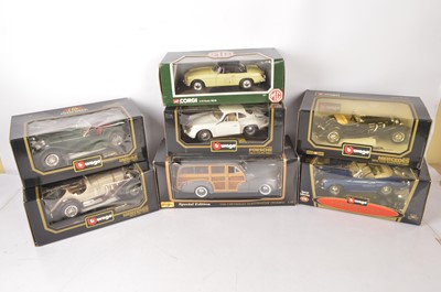 Lot 5 - 1:18 Scale Pre and Postwar Diecast Cars (7)
