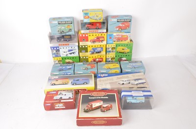 Lot 11 - 1:43 Scale Modern Diecast Vintage Delivery Vans and Other Commercial Models (22)