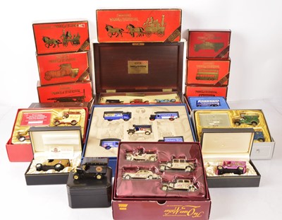 Lot 27 - Modern Diecast Vintage Vehicles by Matchbox Lledo and Oxford