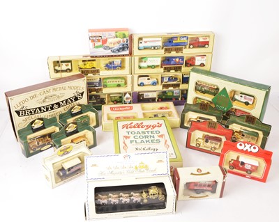 Lot 27 - Modern Diecast Vintage Vehicles by Matchbox Lledo and Oxford