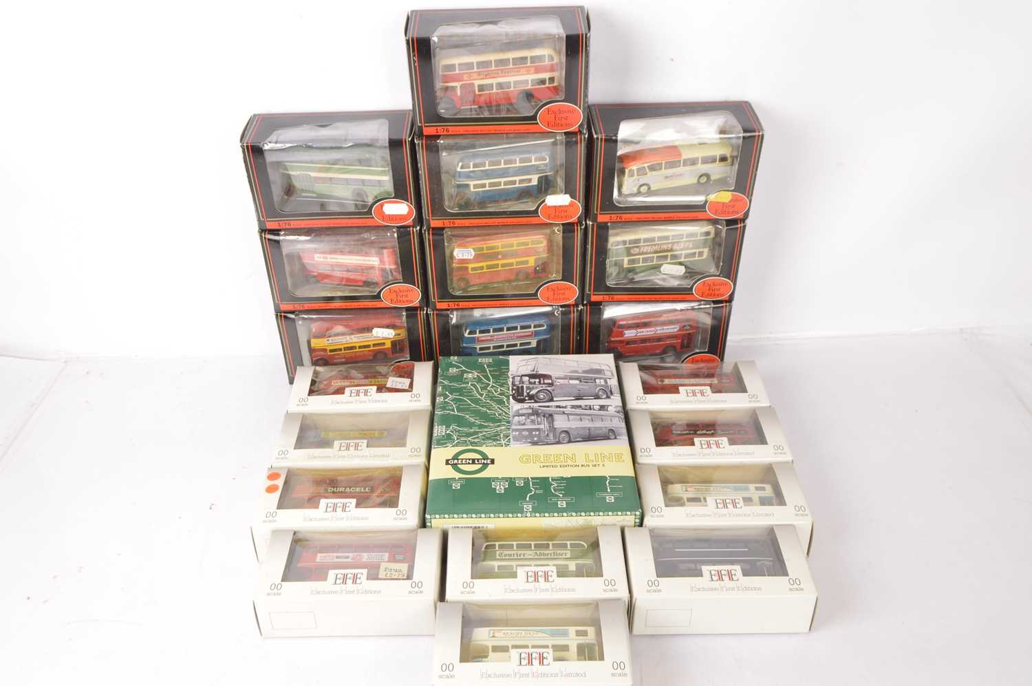 Lot 64 - Exclusive First Editions Diecast Buses (49)