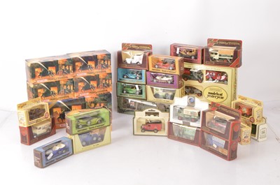 Lot 69 - Modern Diecast Vintage Commercial and Fire Service Vehicles (60+)