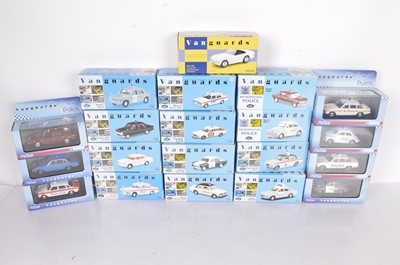 Lot 86 - Vanguards By Lledo Police Cars (21)