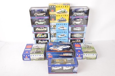 Lot 87 - Vanguards By Lledo and Corgi Vintage and Modern Police Cars UK and International (19)