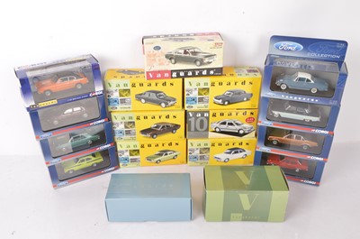 Lot 93 - Vanguards By Lledo and Corgi Ford Cars (17)