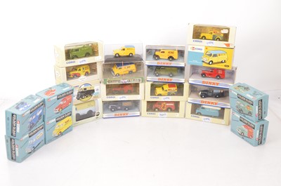 Lot 105 - Modern Diecast Vintage Delivery Vans (23)