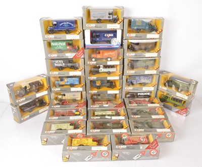 Lot 113 - Corgi Grey Box Classics Thornycrofts and Other Commercial Models (85)