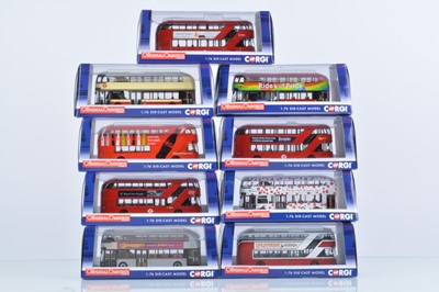 Lot 121 - Corgi Original Omnibus 1:76 Scale New Bus For London (9)