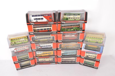 Lot 123 - Corgi Original Omnibus Vintage and Modern Double Deck Buses (40)