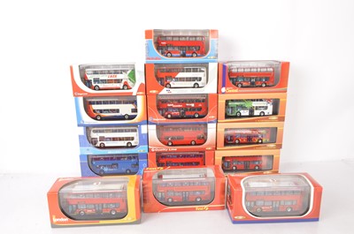 Lot 127 - Creative Master Northcord 1:76 Scale Modern Double Deck Buses (18)