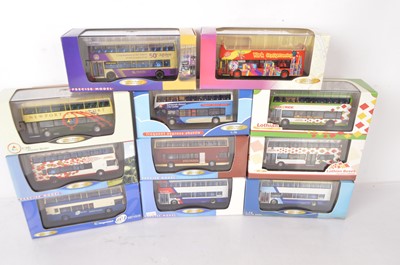 Lot 132 - Creative Master Northcord 1:76 Scale Modern Dennis Trident Double Deck Midlands the North and Scotland (12)