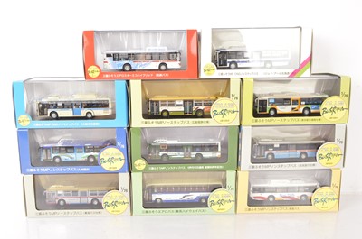 Lot 138 - Creative Master Northcord 1:76 Scale Far Eastern Single Deck Buses Mitsubishi Fusos (11)