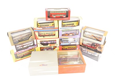 Lot 140 - Modern Diecast 1:76 Scale Far Eastern Double Deck Buses (16)