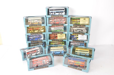 Lot 147 - Collectors Model Buses 1:76 Scale Modern Far Eastern Double Deck Buses (18)