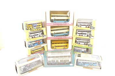 Lot 149 - Collectors Model Buses 1:76 Scale Modern Far Eastern Double Deck Buses (10)