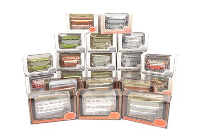 Lot 170 - Exclusive First Editions 1:76 Scale Double and Single Deck Buses War Time Buses and Trams (21)