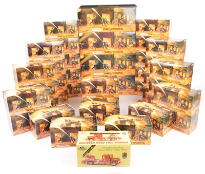 Lot 186 - Matchbox Collectibles Fire Engine Series (40)