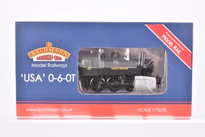 Lot 457 - Bachmann for Model Rail MR102  SR black USA 0-6-0 Tank