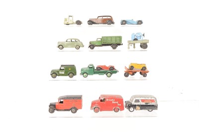 Lot 243 - Postwar Playworn Diecast Vehicles (15)