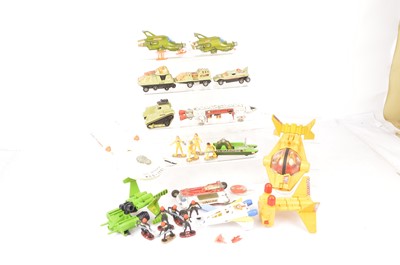 Lot 246 - Space Themed Playworn Diecast and Britains (15 Vehicles)