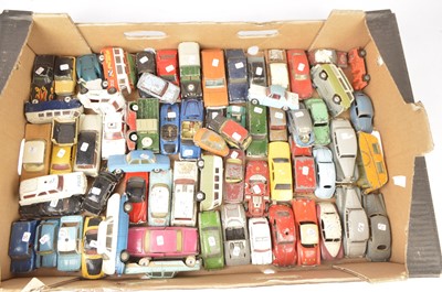 Lot 258 - Postwar and Later Playworn Diecast Cars (60+)