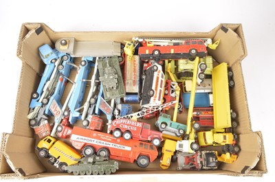 Lot 270 - Postwar and Later Corgi Commercial Playworn Diecast Vehicles (20+)