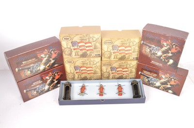 Lot 324 - Modern Britains Ertl Collectibles Napoleonic Wars and American Military Sets and London Beefeater Set