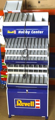 Lot 379 - A Revell Hobby Center Shop Retail Display unit for model Paints and Brushes