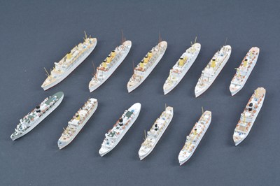 Lot 420 - Albatross AL 1/1250 waterline Passenger Vessels (12)