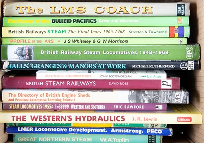 Lot 487 - Railway books covering specific  Locomotive classes and the BR period