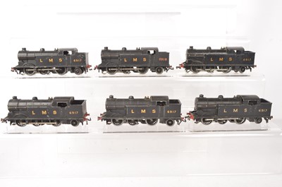 Lot 504 - Six Hornby-Dublo 00 Gauge 3-Rail unboxed LNER black 0-6-2T 6917 Tank Engines