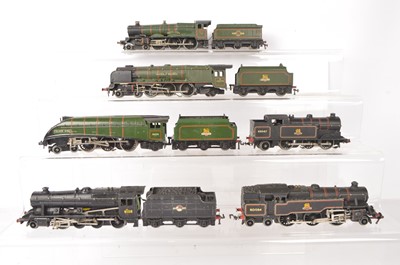 Lot 507 - Hornby-Dublo 00 Gauge 3-Rail unboxed BR Steam Locomotives (10)