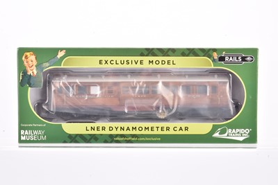 Lot 495 - Rapido Rails of Sheffield 00 Gauge 1938 LNER Dynometer Car Version 1