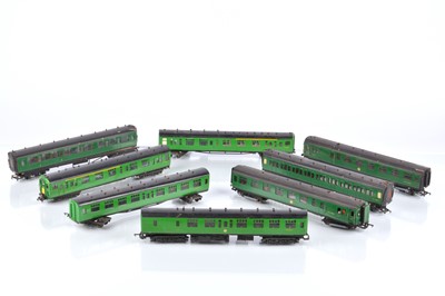 Lot 613 - Two Hamblings or similar 00 Gauge BR 4-Car EMU Mainline Sets (8)