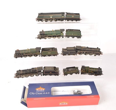 Lot 624 - Tri-ang Hornby Dapol Bachmann Steam locomotives and tenders (6)