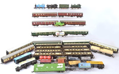 Lot 626 - Tri-ang Hornby Mainline Lima Steam and Diesel locomotives coaches and wagons (36)