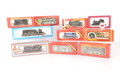 Lot 678 - Hornby Lima Airfix Dapol 00 gauge Steam Tank Locomotives in original boxes (10)