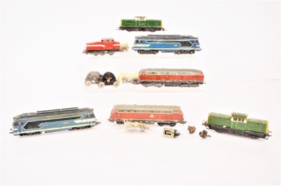 Lot 684 - Lima Marklin Mehano Jouef Diesel Locomotives H0 gauge and spare motors (13)