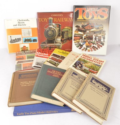Lot 701 - Collection of books subjects  mainly pre-war Model Steam and Tinplate Trains