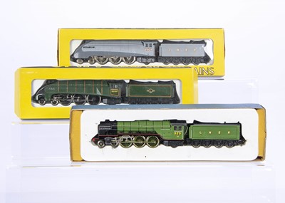 Lot 514 - Pair of Trix 00 Gauge Class A4 and Liliput Class A2 Locomotives and Tenders