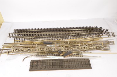 Lot 759 - A modest quantity of Peco 0 Gauge Finescale Track and other items (qty)