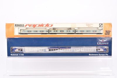 Lot 34 - N Gauge German Rail Cars by Liliput and Arnold