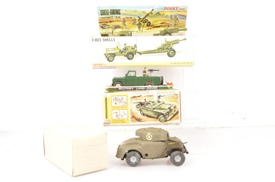 Lot 239 - Vintage Military Models by Dinky Britains and Triang Minic