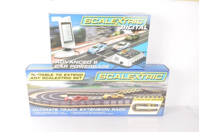 Lot 387 - Scalextric Digital Advanced 6 Car Powerbase Set