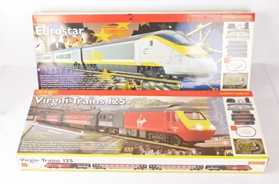 Lot 454 - Hornby 00 gauge Multiple Unit Train sets in original boxes all incomplete (3)