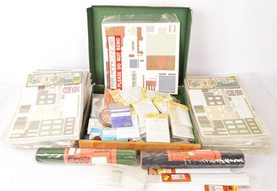 Lot 614 - Card and metal  Building and Accessory Kits for 00 gauge in unopened original packaging (qty)