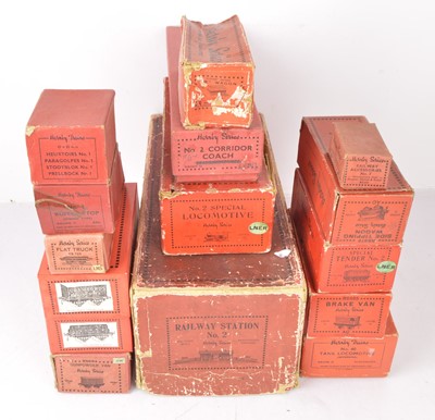 Lot 721 - A large collection of Original Hornby and repro Stock Boxes (2 large boxes)